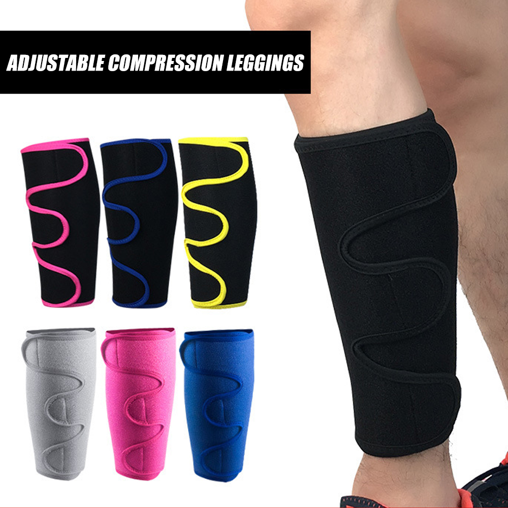 Crossfit Workout Gear - สนับแข้งกีฬา 1 ชิ้น สำหรับครอสฟิต ปรับระดับได้ ปลอกรัดน่องสำหรับปั่นจักรยาน