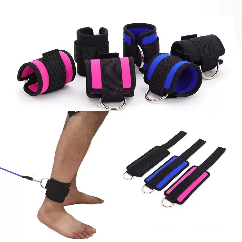 Gear For Crossfit - สายรัดข้อเท้าแบบ D-Ring เดี่ยว, อุปกรณ์พยุงและป้องกันข้อเท้า, สายรัดข้อเท้าสำหรับครอสฟิต, อุปกรณ์ป้องกันเท้าสำหรับเล่นกีฬา,