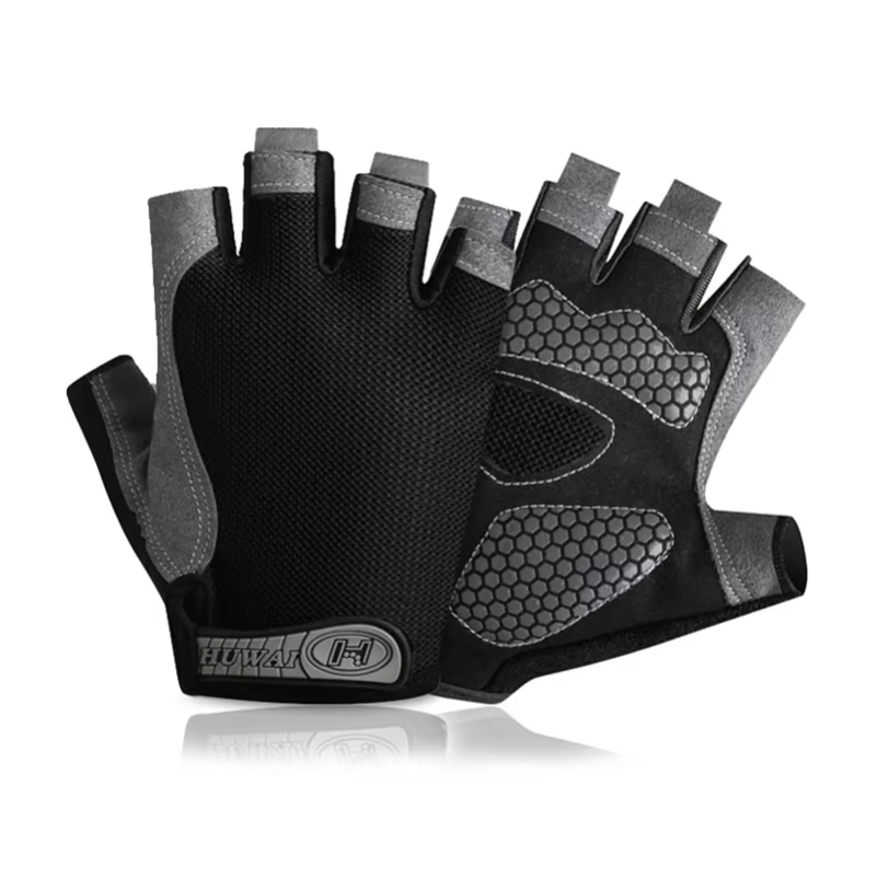 ถุงมือออกกำลังกายแบบครึ่งนิ้ว  - Crossfit Workout Gear บทวิจารณ์และราคา