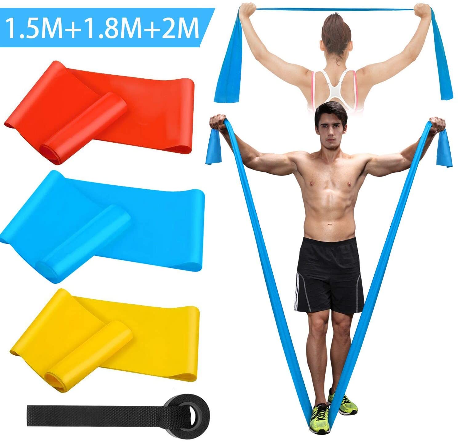 วงออกกําลังกายยืดหยุ่น 3 ชิ้นว - Crossfit Workout Gear บทวิจารณ์และราคา